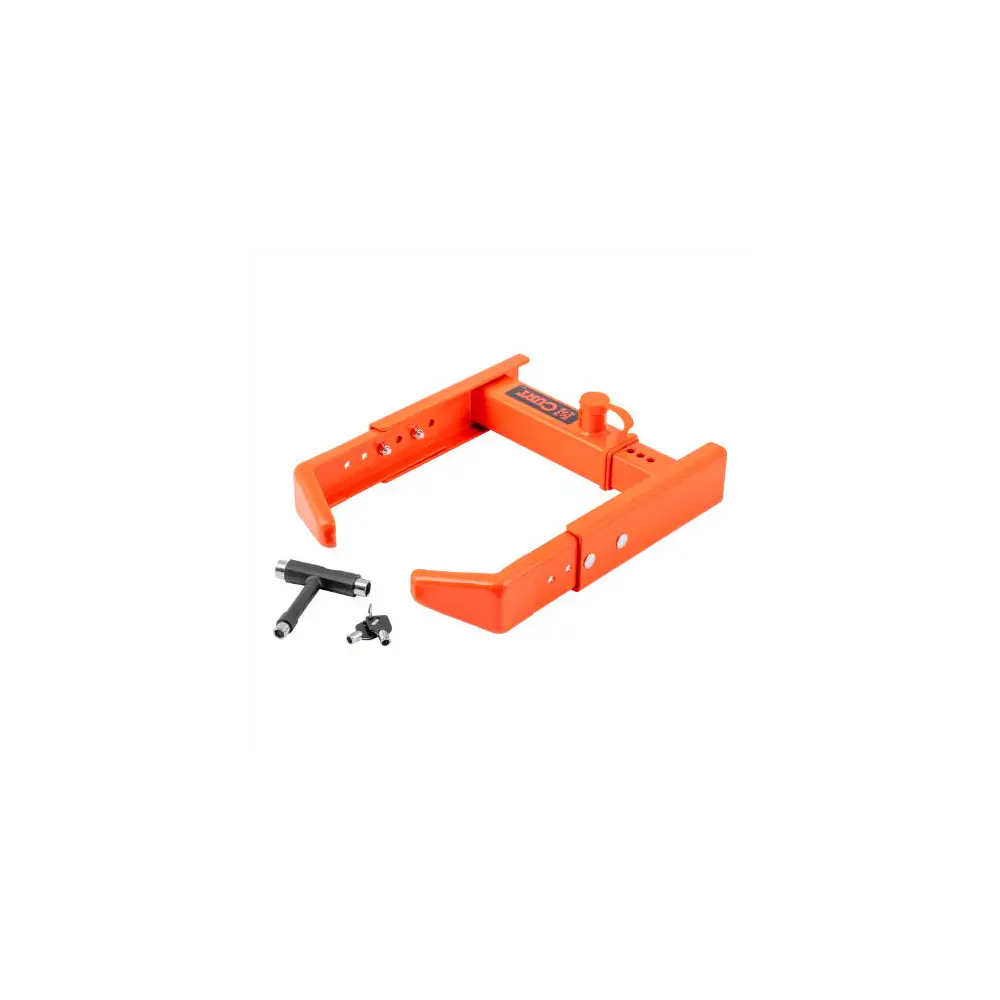Adjustable Trailer Wheel Lock - 16.5” x 6.5”-8 to 33" x 12-1/2"/R15 - CUR23176